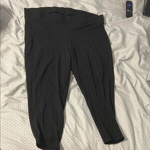 Torrid Black Leggings with Wide Waistband